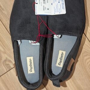 Dearfoams Black Cozy Slippers